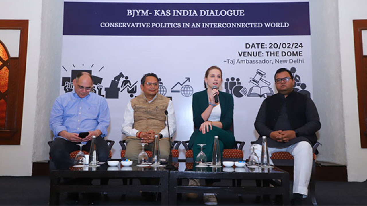 Heritage foundation of USA participates in first BJYM-KAS India Dialogue in Delhi